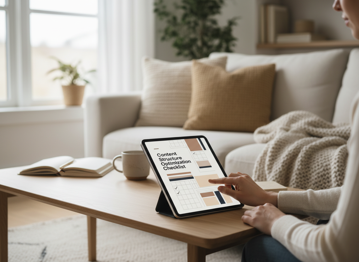 Content Structure Optimization Checklist – Create Clear, SEO-Friendly Content That Ranks