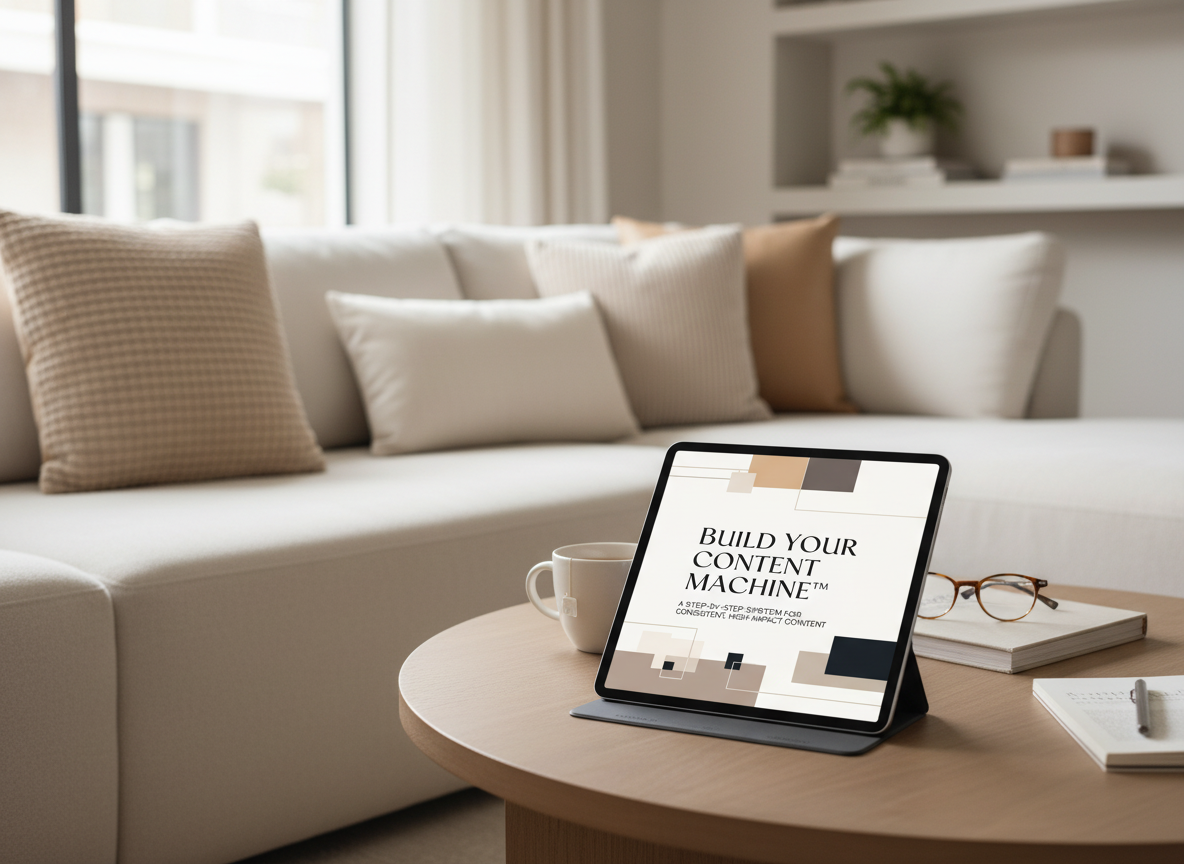 Build Your Content Machine™ – A Step-by-Step System for Consistent, High-Impact Content