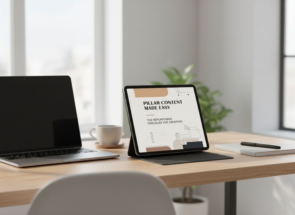 Pillar Content Made Easy: The Repurposing Checklist for Creators