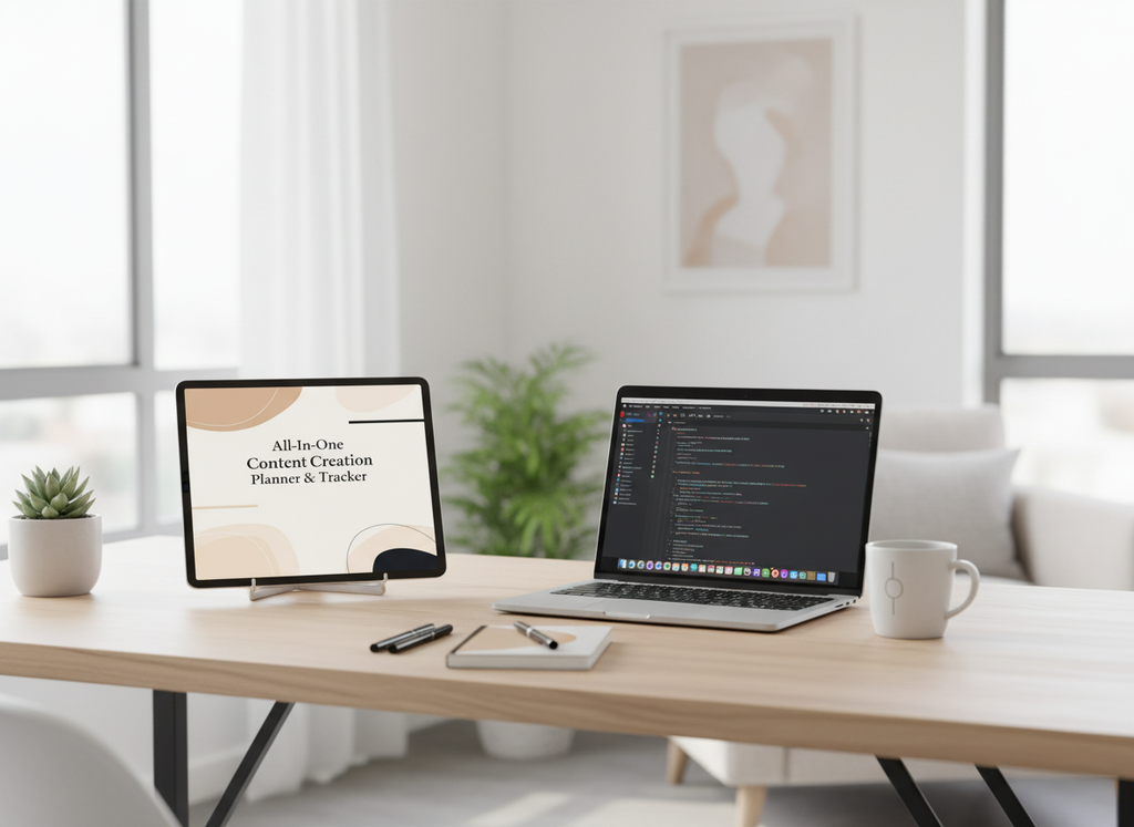 All-In-One Content Creation Planner & Tracker