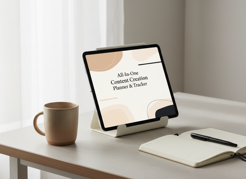 All-In-One Content Creation Planner & Tracker