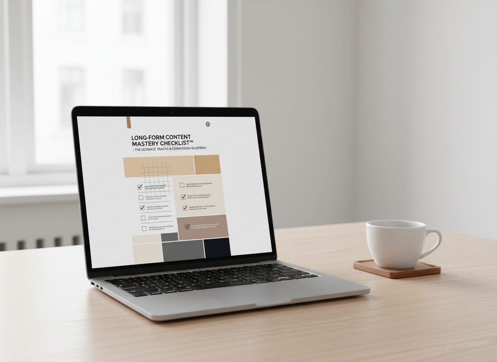 Long-Form Content Mastery Checklist™ – The Ultimate Traffic & Conversion Blueprint