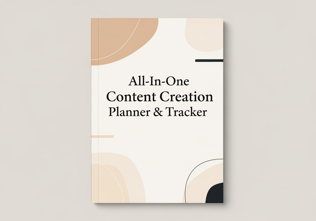 All-In-One Content Creation Planner & Tracker
